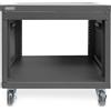 Digitus Armadio rack Digitus 8U AVS Rack - 420 x 507 x 460 mm Threaded Mounting Holes - Castors - Black [DN-48000]