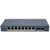 Hikvision Switch Hiksion DS-3E1510P-EI gestito L2 8 porte Gigabit PoE Grigio [301803449]