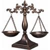 Bilancia a Bilico Decorativa in Ferro con Base Solida per Studio, Interni a Tema