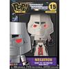 Funko Pop! Pin Transformers - Megatron #15 Figure In Vinile Metallico