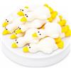 JOIYSVEN Marshmallow a forma di anatra, marshmallow halal10pcs | vegani Confezionati singolarmente