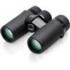 Kenko Binocolo Ultraview EX Compact 8x32, prisma a tetto, impermeabile IPX7, leggero, per osservazione all'aperto, concerti, sport, Nero, 406960