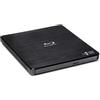 LG Hitachi-LG BP55 External Blu-Ray Drive, USB 2.0 Slim Portable Player/Rewriter for Laptop, Desktop PC, Windows 11 Compatible, with TV Connectivity, 3D Playback, 8x Read/Write Speed - Black