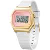 ICE-WATCH digit retro Woral Dreamscape - Orologio rosa da Donna con Cinturino in plastica - 022715 (Small)