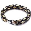 Homxi Bracciali Uomo Argento,Braccialetti Uomo Acciaio Inossidabile Catena Bizantina 5MM Bracciale Uomo Argento