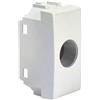Televes Cover per presa coassiale Light, 1 modulo, bianca - 529135