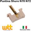 Huco - Dreher&Kauf Puntina di ricambio giradischi PER SHURE N70 N72