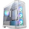 MSI MAG PANO M100R PZ WHITE Case Micro Tower M-ATX con finestra, senza alimentat