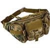 Huntvp Uomo Marsupio Tattico Sportivo Borsa Petto Militare per Campeggio Escursione Ciclismo Viaggio Trekking Outdoor