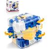 bez marki CUBO LOGICO 3D labirinto PUZZLE palla di metallo GIOCO puzzle