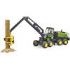 Bruder Harwester John Deere 1270G Z Konarem BRUDER 02135 seria Profi 1:16