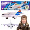 MEGADIDI A380 AIRBUS AEREO 25 cm LUCI Suono GUIDA Funzione di evitamento ostacoli