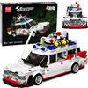 LEAN TOYS Set di costruzioni: Auto, Autobus Fantasma, Bianco, 631 pezzi.