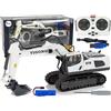 LEAN TOYS Escavatore cingolato telecomandato con telecomando 2.4G