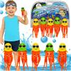 MEGADIDI Set di 5 polpi giocattolo BAYS per l'acqua, ideale per imparare a immergersi.