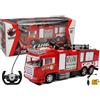 LEAN TOYS Camion dei pompieri radiocomandato rosso