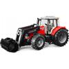 Bruder Massey-Ferguson z ładowaczem czołowym BRUDER 03047 seria Profi 1:16