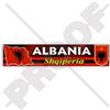 StickersWorld Albania - Adesivo per paraurti in vinile Shqiperia con bandiera albanese, 180 mm