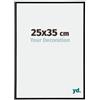 yd. Cornice per Puzzle 25x35 cm Nero Lucente - Cornice in Plastica Annecy | Your Decoration, Adatta per puzzle da 500-1000 pezzi, Vetro acrilico antiriflesso in plastica, Made in Holland