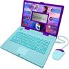 Lexibook, Frozen, Portatile educativo e bilingue Italiano/Inglese, Giocattolo per Bambine con 124 attività per Imparare, Giochi e Musica con Elsa e Anna, Blu/Viola, JC598FZi5