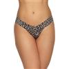 Hanky Panky Low Rise Thong - Mutande Donna in Pizzo Elasticizzate, Tanga Donna Comodo e Colorato a Vita Bassa - Slip Donna Cotone e Nylon, Lingerie per Completo Intimo Donna, Taglia Unica, Pezzo Unico