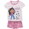 CERDÁ LIFE'S LITTLE MOMENTS Gabby's - Set pigiama per bambini con maglietta e pantaloncini, morbido, comodo e traspirante, completo per ragazze