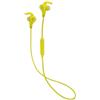 JVC HAET50BTY Cuffie sportive Bluetooth senza fili con regolazione del movimento del perno - Giallo