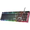 TRUST Trust GXT 835 Azor tastiera Gaming USB QWERTY Inglese Nero