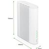 Merkloos Router Wi-Fi 5G - Wi-Fi 6 Ax3000 - Dual-band - LAN Gigabit