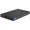 Merkloos Switch di rete Gigabit gestito Linksys LGS352C-EU, con 48 porte e quattro porte uplink 10G SFP+. Hub/splitter Ethernet avanzato con custodia in metallo, adatto per l'uso su scrivania o a parete