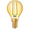 OSRAM Sfera Lampadina LED, 2.5 W Equivalenti 22 W, Attacco E14, Luce Calda 2400K, Confezione da 1 Pezzo