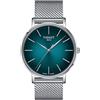 Tissot Orologio analogico al quarzo da uomo con cinturino in acciaio inossidabile T1434101109100, grigio, Orologio al quarzo