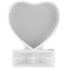 Fituenly Stampi Per Cornici Per Foto Stampo Per Colata in Resina Epossidica in Silicone a Cuore Con Stampo Per Supporto Per Foto Per Decorazione Di Matrimoni Fai Te