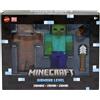 Mattel MINECRAFT LIVELLO DIAMANTE Statuetta del livello Diamante del gioco ZOMBIE