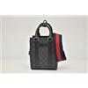Gucci GG Supreme Mini Tote Bag 2WAY Canvas Black 696010 inutilizzata #466