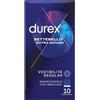 Durex Settebello - Extra Sicuro Profilattico Vestibilità Regular, 10preservativi