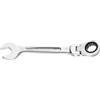 Facom 467bf.13 Chiave Combinata articolate a cricchetto metrico, Argento, 13 mm