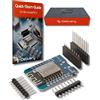AZDelivery D1 Mini NodeMcu con Modulo WiFi ESP8266-12F Scheda di Sviluppo CH340G Lua compatibile con Arduino incluso E-Book!