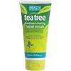 Beauty Formulas Tea Tree - Scrub viso per la pulizia dei punti neri