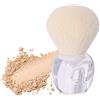 SruidyLady Pennello per cipria, pennello fard pennelli make up, pennello grande per il viso per cipria sciolta o pressata, nail art dust brush pennello bronzer con fibre di peluche (trasparente)