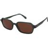 Polaroid PLD 4219/S 1ED/SP | Occhiali da Sole Graduati o Non Graduati | Unisex | Plastica | Rettangolari | Verde | Adrialenti