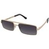 Dsquared2 D2 0213/S J5G/9O | Occhiali da Sole Graduati o Non Graduati | Metallo | Rettangolari | Oro | Adrialenti