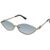 Dsquared2 D2 0225/S 010/ST | Occhiali da Sole Graduati o Non Graduati | Metallo | Ovali / Ellittici | Argento | Adrialenti
