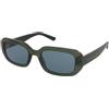 Love Moschino MOL111/S 1ED/KU | Occhiali da Sole Graduati o Non Graduati | Plastica | Rettangolari | Verde | Adrialenti