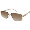 Carrera Carrera 1070/S 900/WB | Occhiali da Sole Graduati o Non Graduati | Metallo | Rettangolari | Havana | Adrialenti