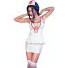 CHILIROSE COSTUMES Costume Erotico da Infermiera Chilirose CR 4160 — Top e Gonna S/M