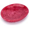 Ajuny Porta Sapone Autodrenante in Resina - Supporto Antiscivolo per Doccia, Lavandino, Bagno - Vassoio per Sapone e Spugna Facile da Pulire, Rosa