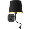 Ideal lux applique nordik