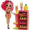 L.O.L. Surprise! OMG Sweet Nails: Pinky Pops Fruit Shop. Include 15 Sorprese tra cui Smalti Veri, Unghie Finte, Foglietti di Sticker, Glitter, 1 Fashion Doll e Molto Altro. Età 4+