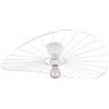 Trio Leuchten Reality Plafoniera Cappello R61451031 Metallo Bianco Opaco eccetto 1x E27